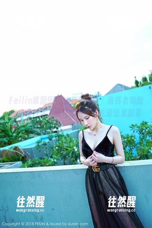 Feilin嗲囡囡 - 油亮到不行，雅茹老师的在线图片集，我怀疑她在拿光滑坚果撒喜糖！