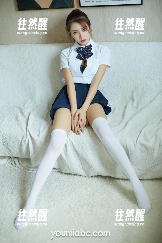 YouMi尤蜜荟-田冰冰 YouMi尤蜜荟 - 田冰冰的高清婚纱写真:不仅要美,还得俏皮点!