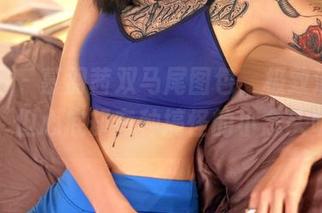 嗲囡囡 – 慕羽茜双马尾图包，极致清纯环绕，但心底却有种搞怪的小念头呢！
