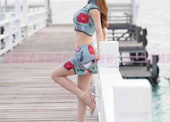 魅妍社 – 看到余心曼的在线高清白衬衫，我决定要减肥换衬衫!